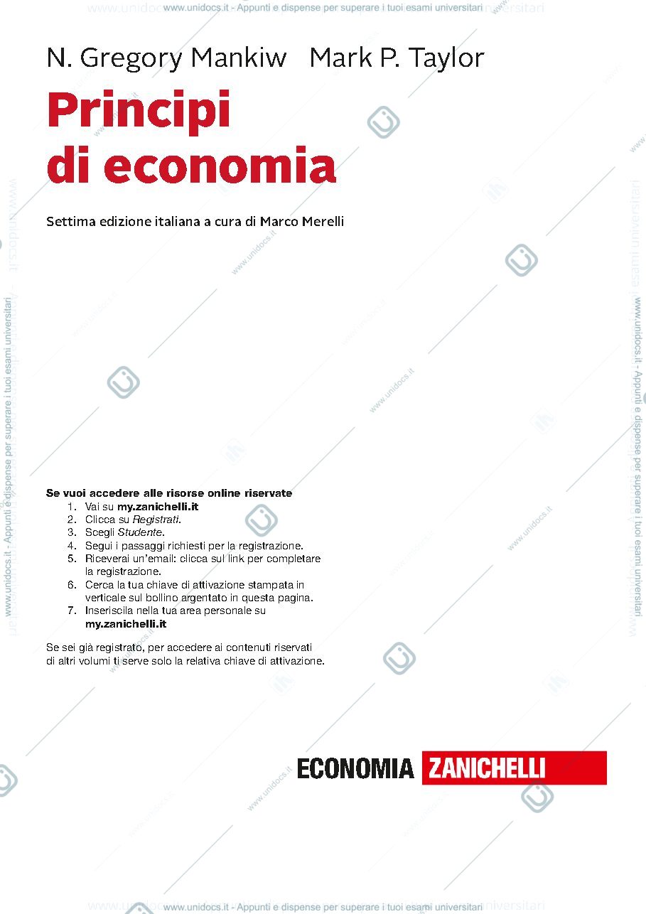 Anteprima pagina 5 — libro di economia 