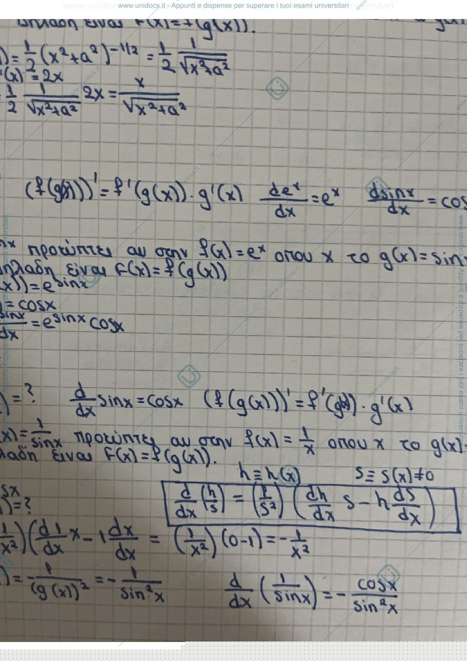 Anteprima pagina 1 — Appunti e esercitazioni di Mathematica 1