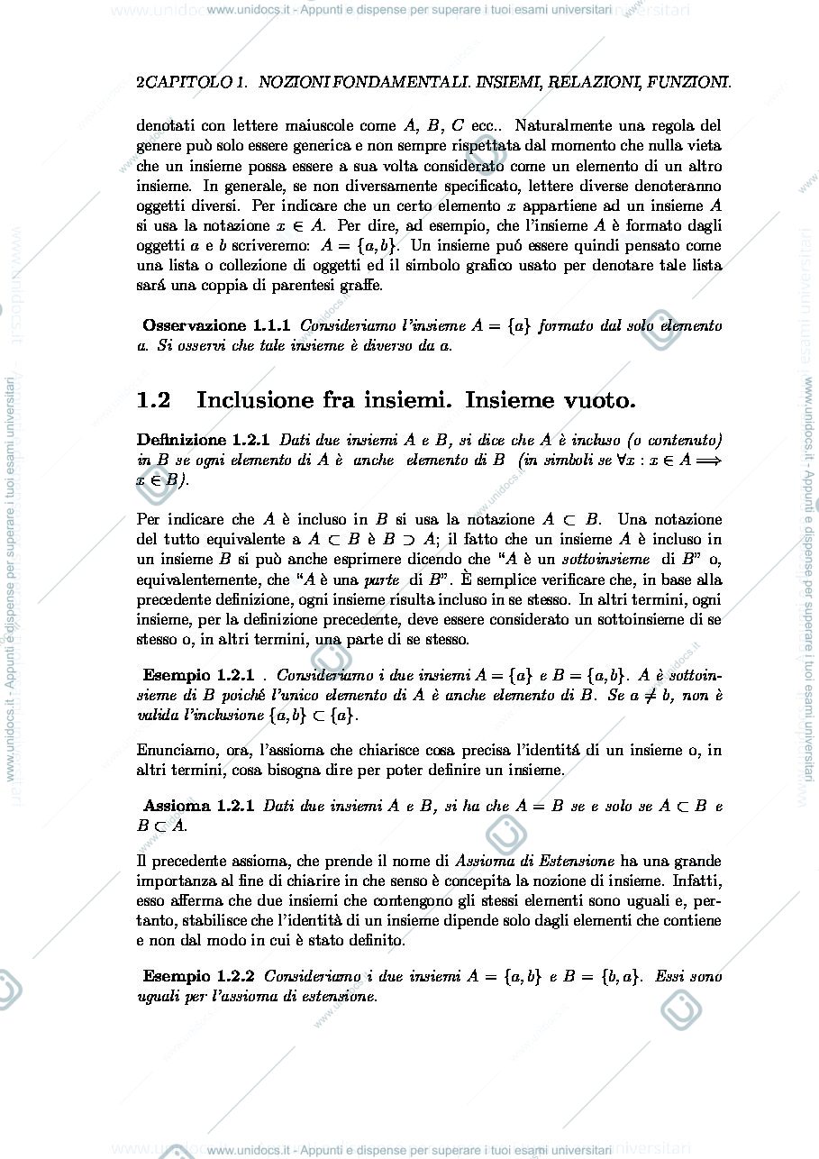 Anteprima pagina 2 — Analisi appunti