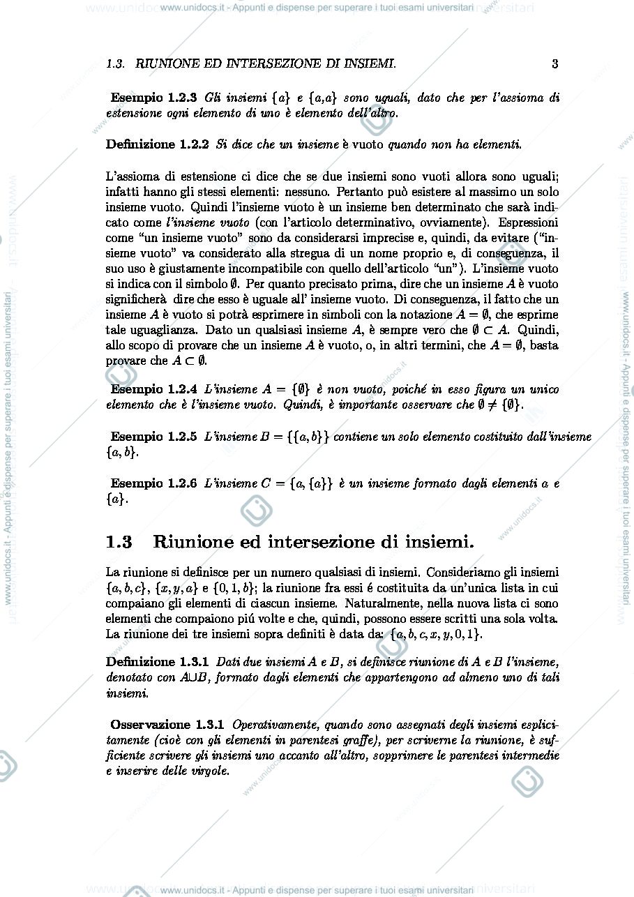 Anteprima pagina 3 — Analisi appunti