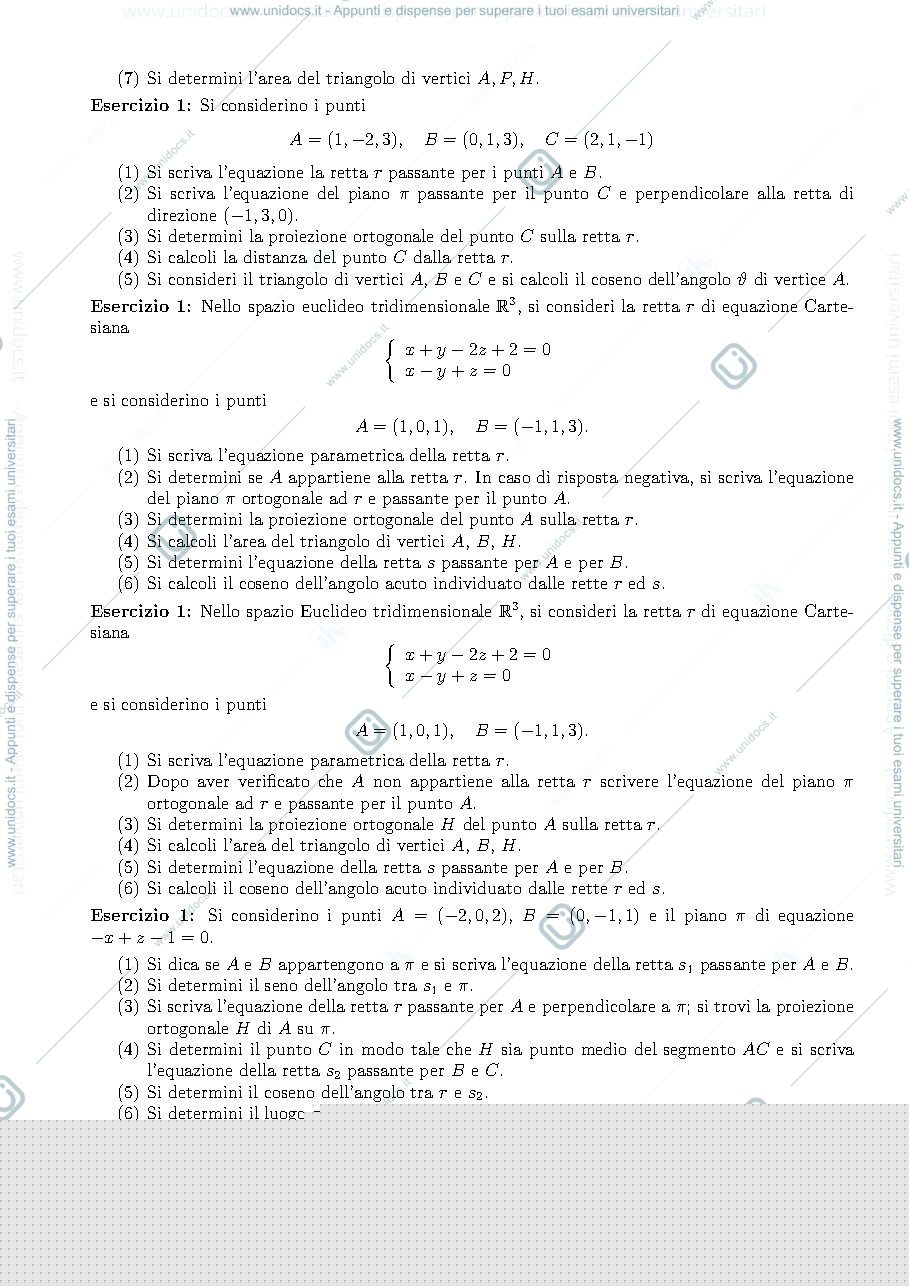 Anteprima pagina 2 — Raccolta Esercizi Esame