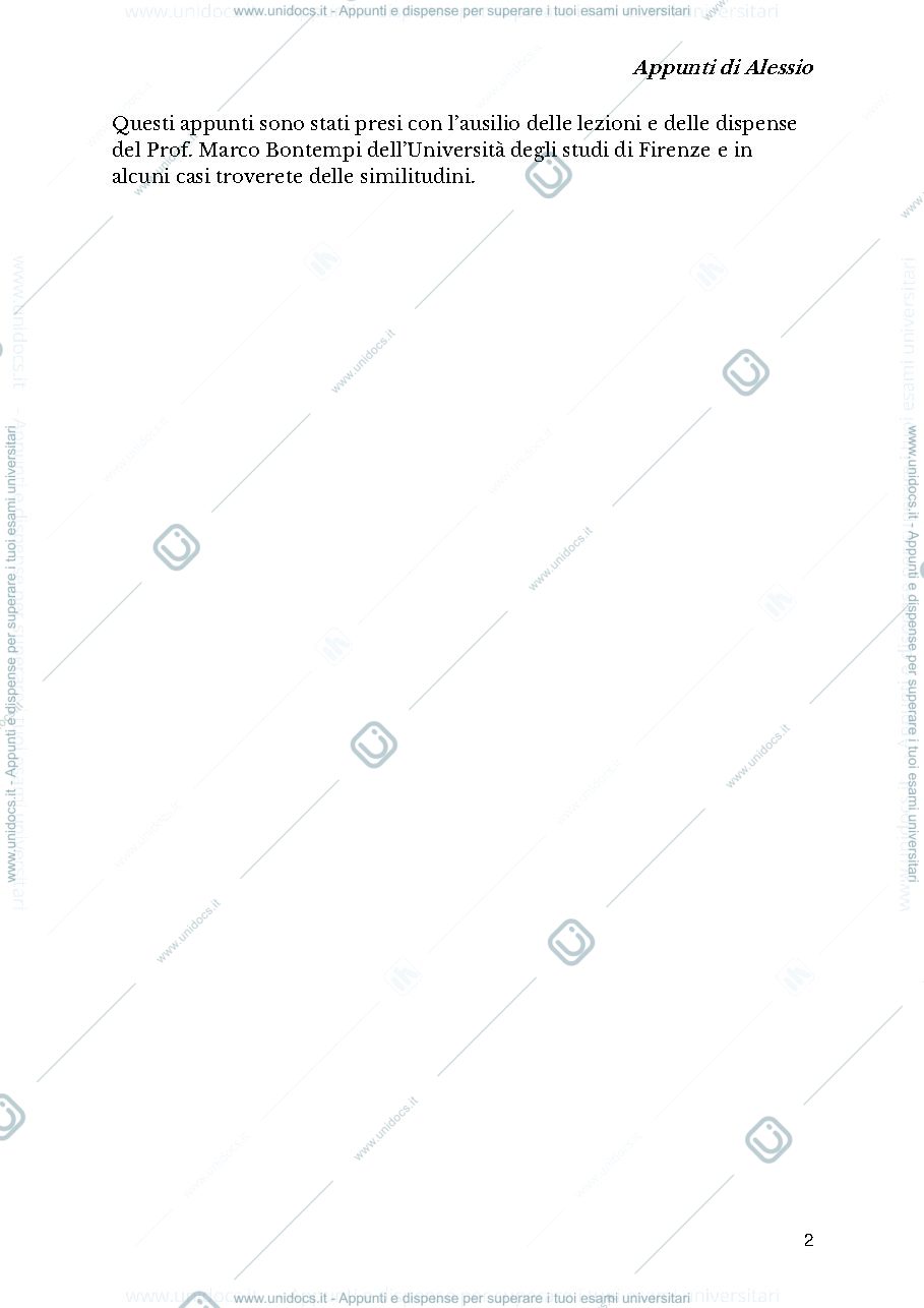 Anteprima pagina 2 — Istituzioni di sociologia (appunti studio)