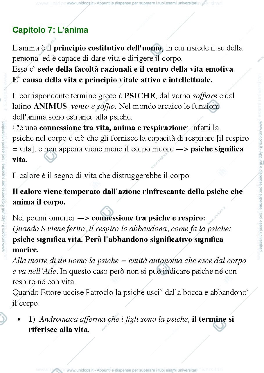 Anteprima pagina 1 — Anima in platone e aristotele 