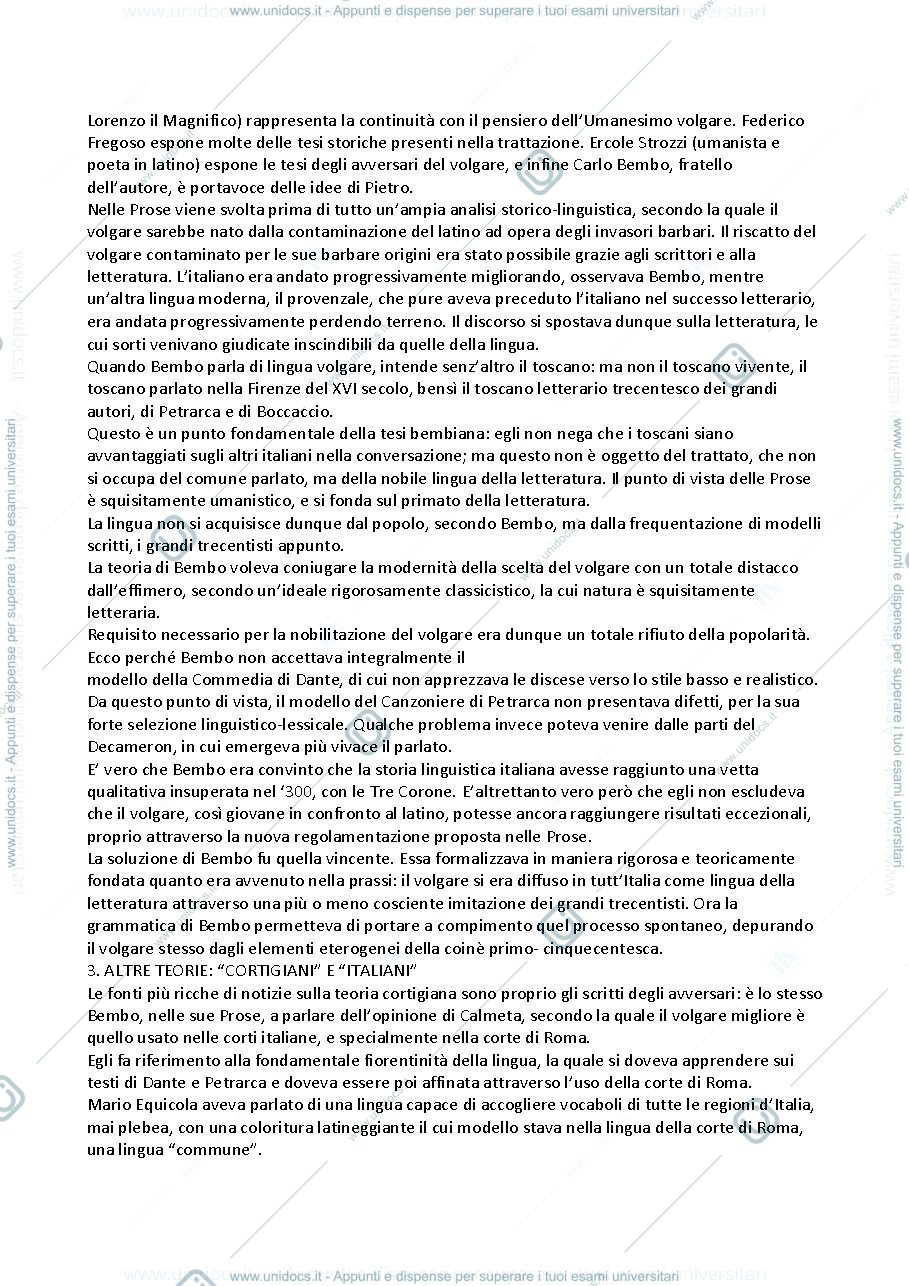 Anteprima pagina 2 — CLAUDIO MARAZZINI – BREVE STORIA DELLA LINGUA ITALIANA riassunto capitolo 5 