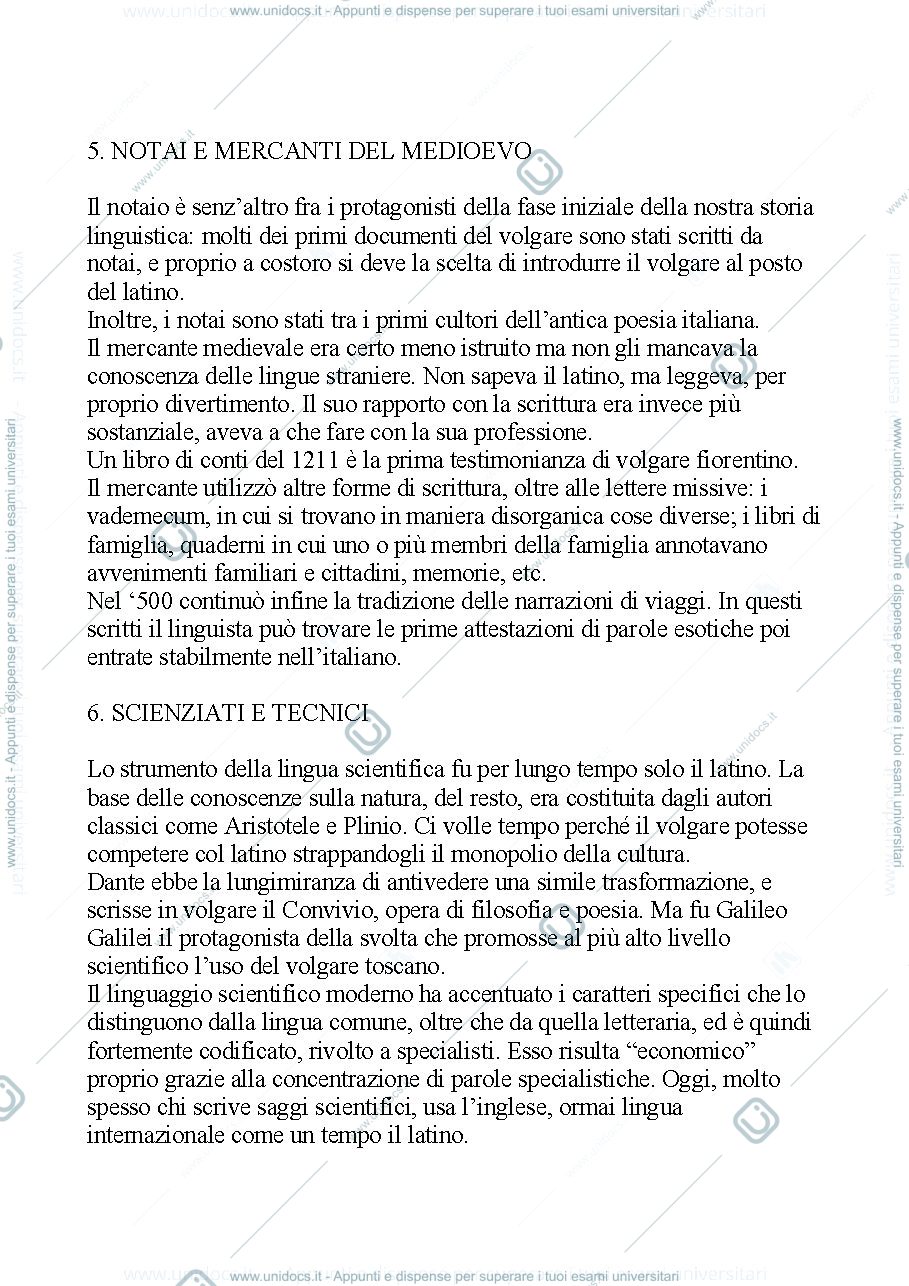 Anteprima pagina 3 — CLAUDIO MARAZZINI – BREVE STORIA DELLA LINGUA ITALIANA