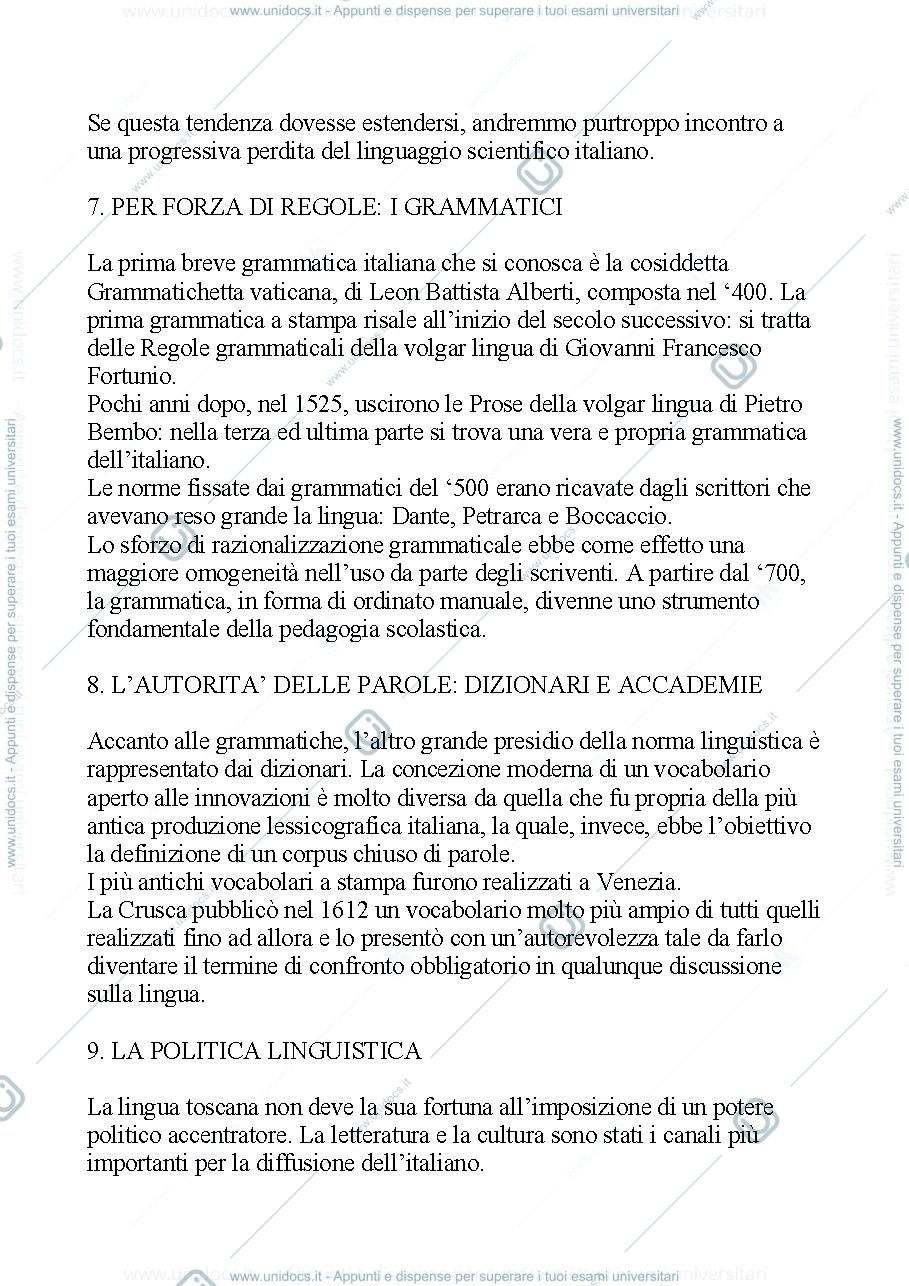 Anteprima pagina 4 — CLAUDIO MARAZZINI – BREVE STORIA DELLA LINGUA ITALIANA