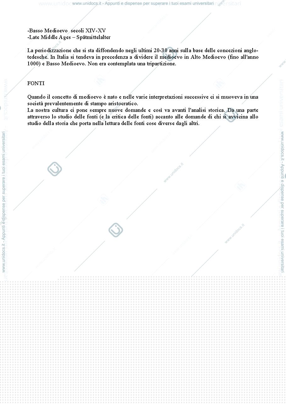 Anteprima pagina 4 — Appunti di Istituzioni di Storia Medievale