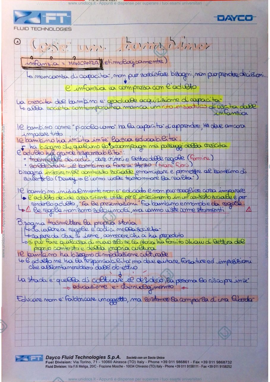Anteprima pagina 2 — lezioni su "lettera agli adulti sui bambini di oggi" - Zonca