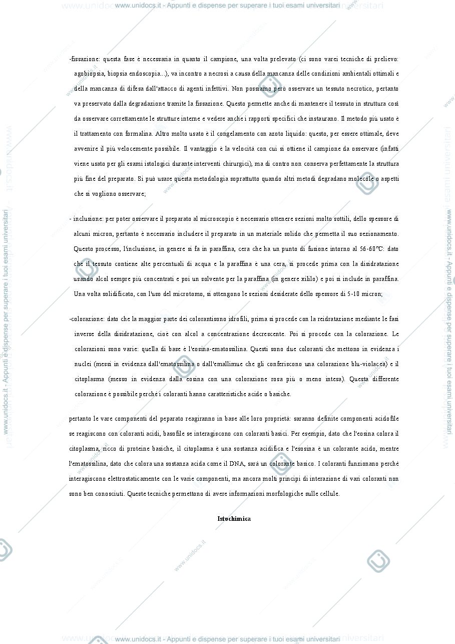 Anteprima pagina 2 — Sbobine istologia