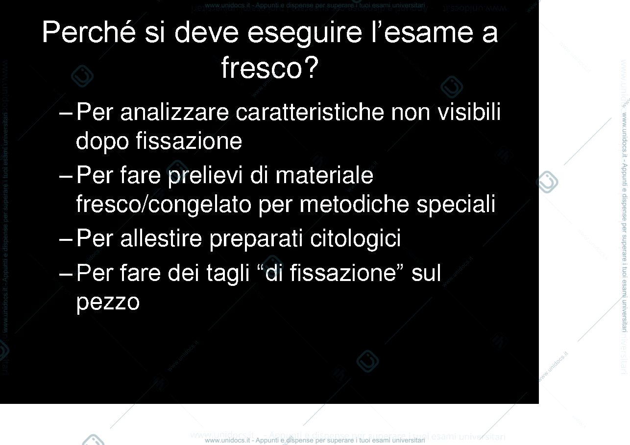 Anteprima pagina 4 — esame a fresco