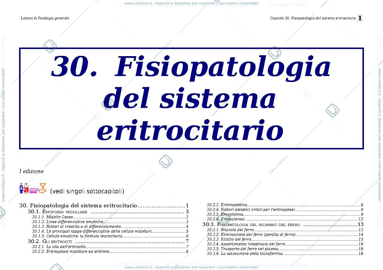 Anteprima pagina 1 — eritrociti