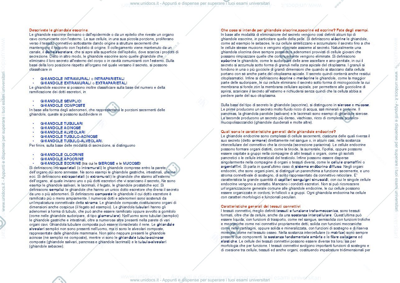 Anteprima pagina 2 — Istologia