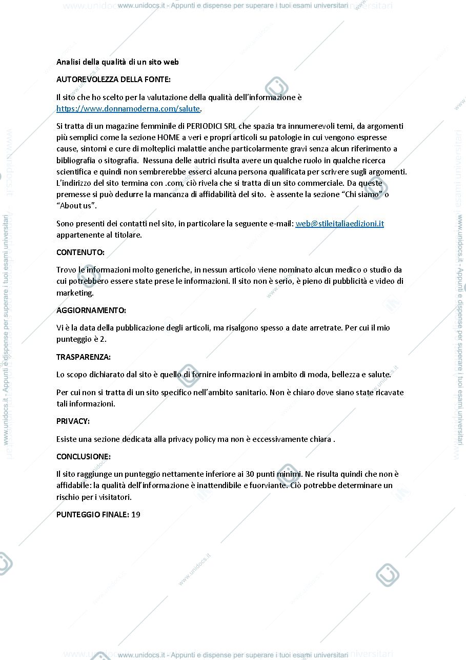 Anteprima pagina 1 — informatica