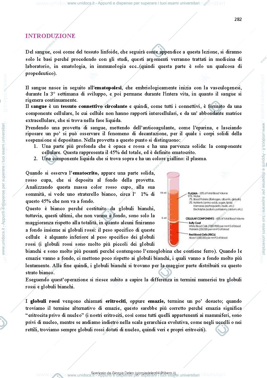 Anteprima pagina 2 — Sangue e tessuto emopoietico