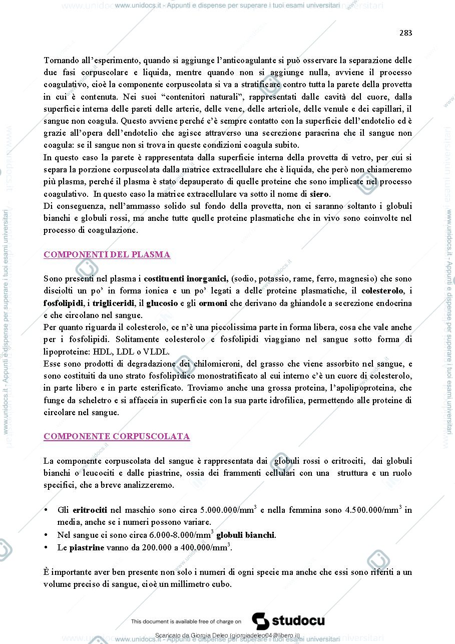 Anteprima pagina 3 — Sangue e tessuto emopoietico