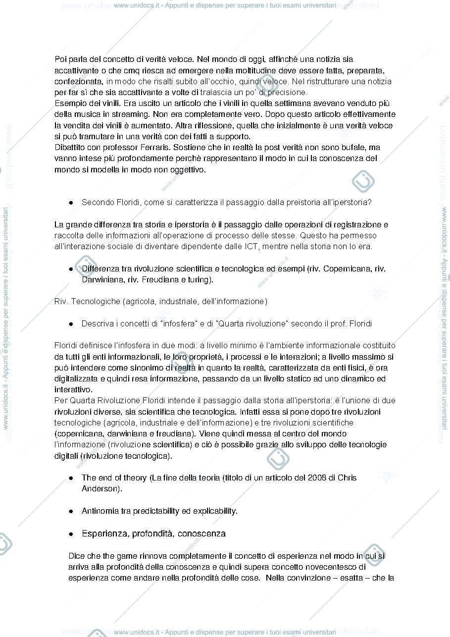 Anteprima pagina 2 — POSSIBILI DOMANDE SOCIAL ISSUE