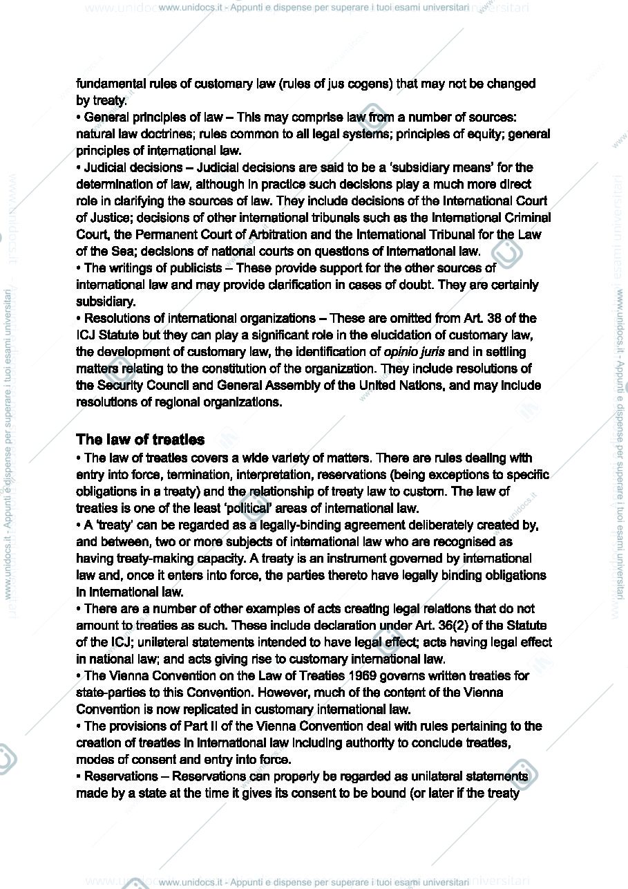 Anteprima pagina 2 — Notes of International law