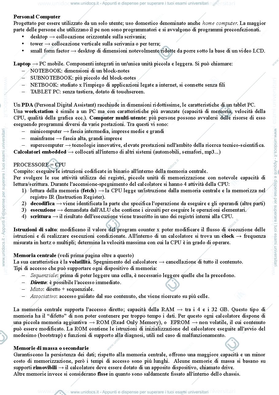 Anteprima pagina 2 — informatica