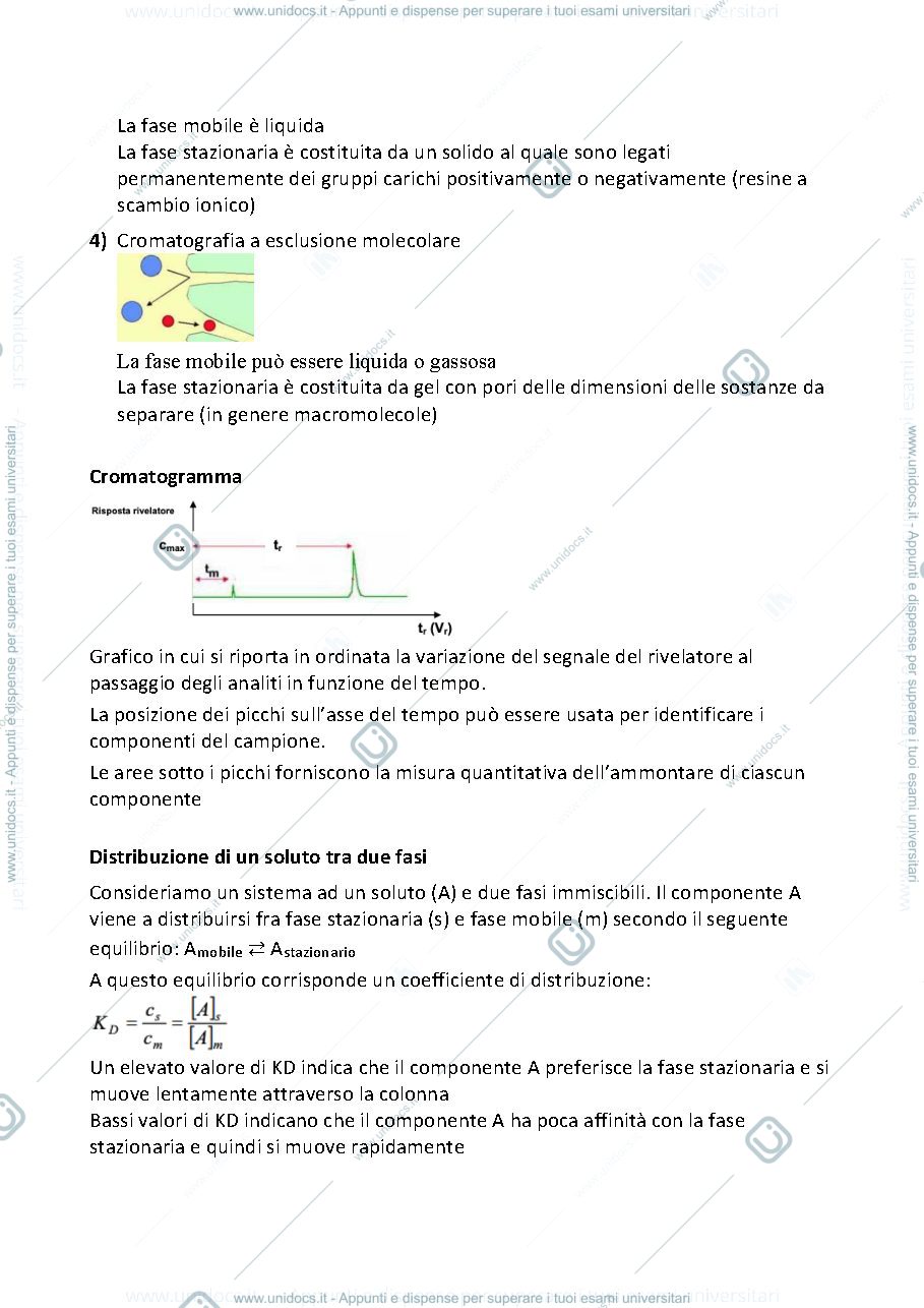 Anteprima pagina 2 — TEORIA CHIMICA ANALITICA 2 E LABORATORIO