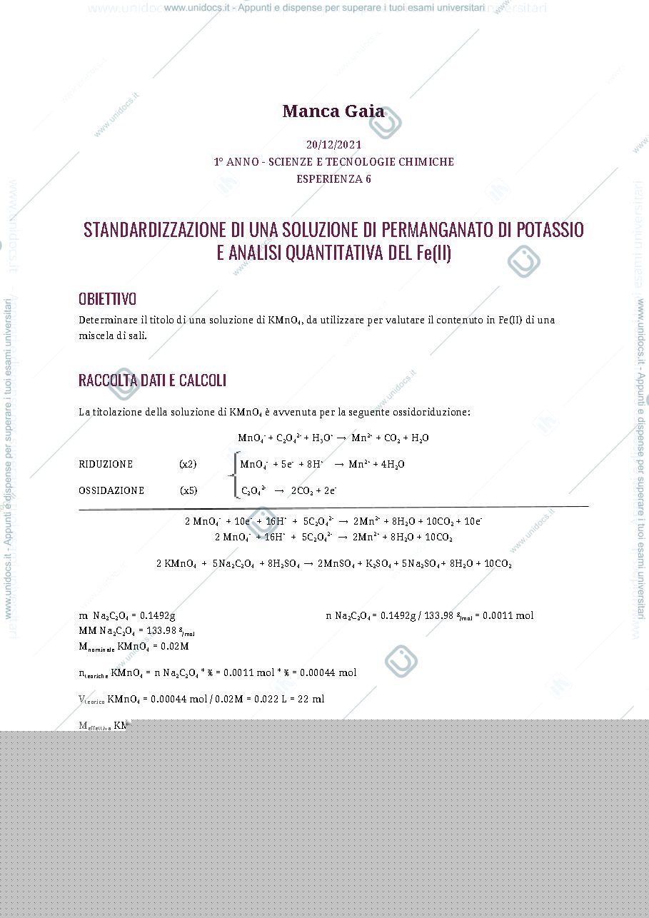 Anteprima pagina 1 — ESPERIENZA 6