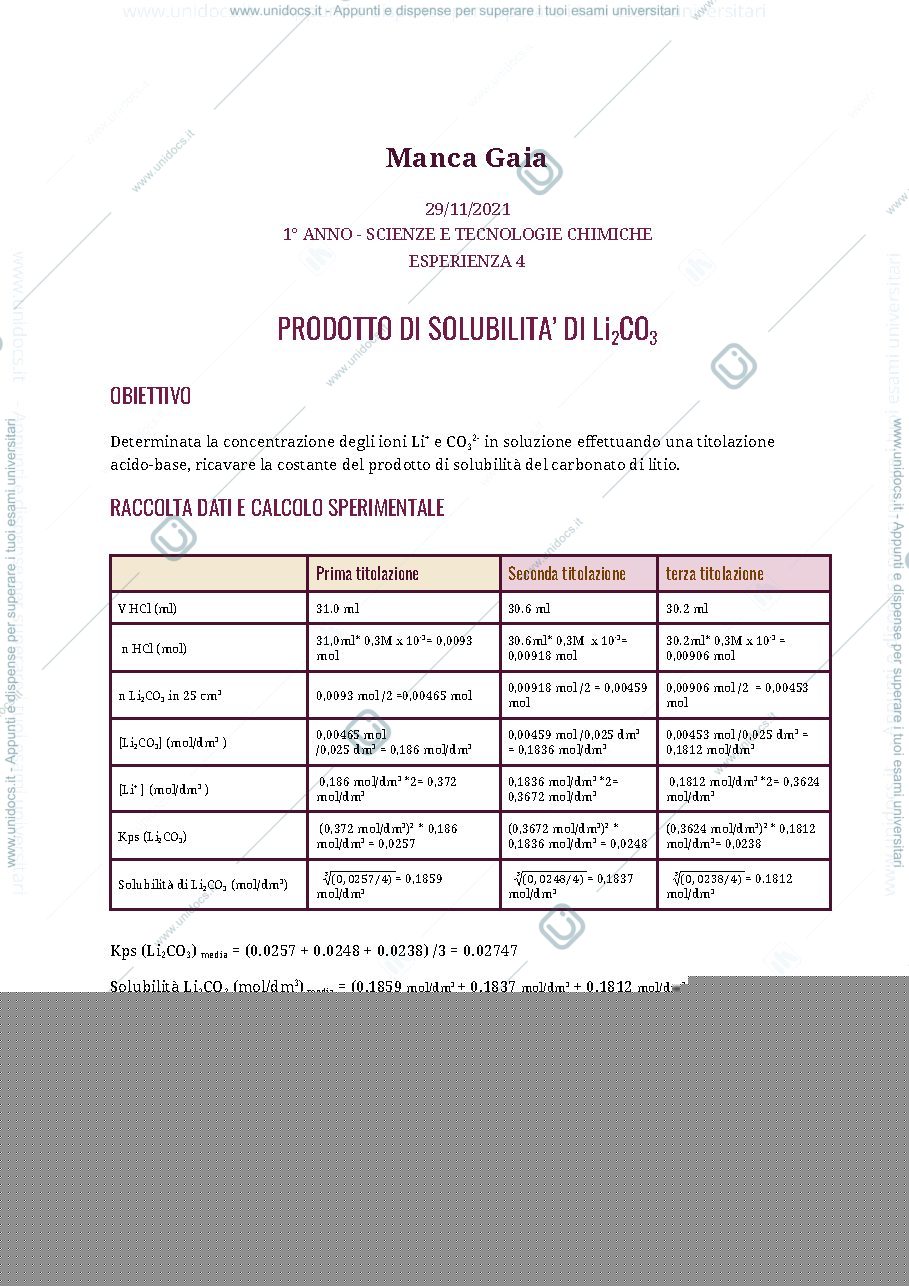 Anteprima pagina 1 — ESPERIENZA 4