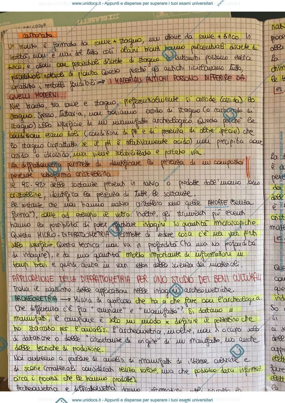 Anteprima pagina 2 — Diffrattometria