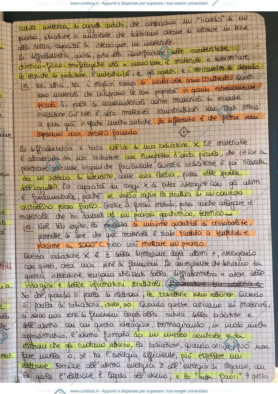 Anteprima pagina 3 — Diffrattometria
