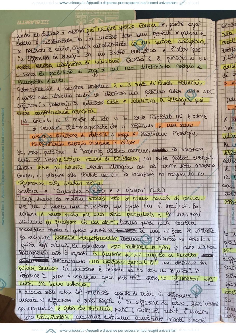 Anteprima pagina 4 — Diffrattometria