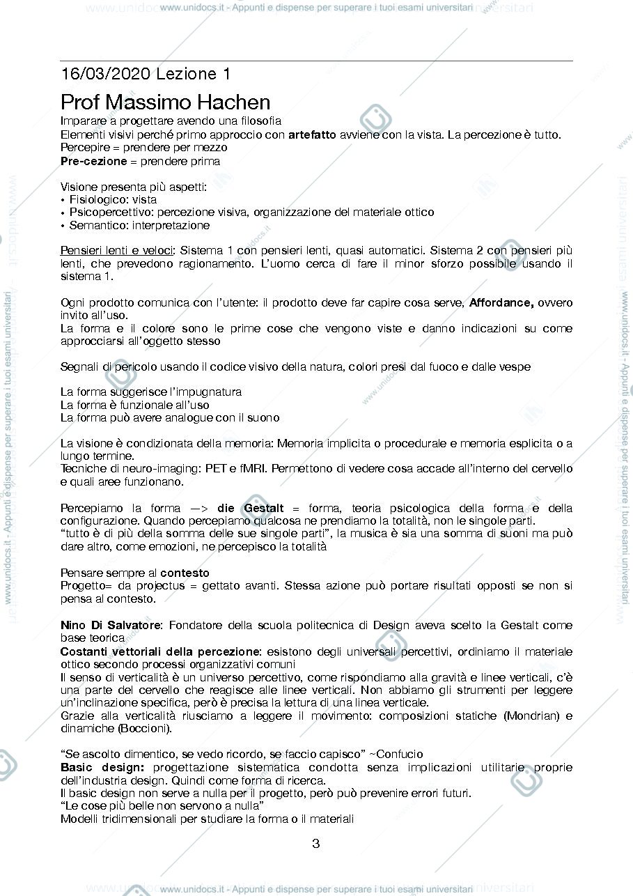 Anteprima pagina 3 — Appunti laboratorio di elementi visivi
