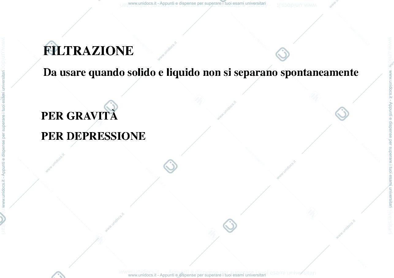 Anteprima pagina 2 — SEPARAZIONE DI SOLIDI DA LIQUIDI