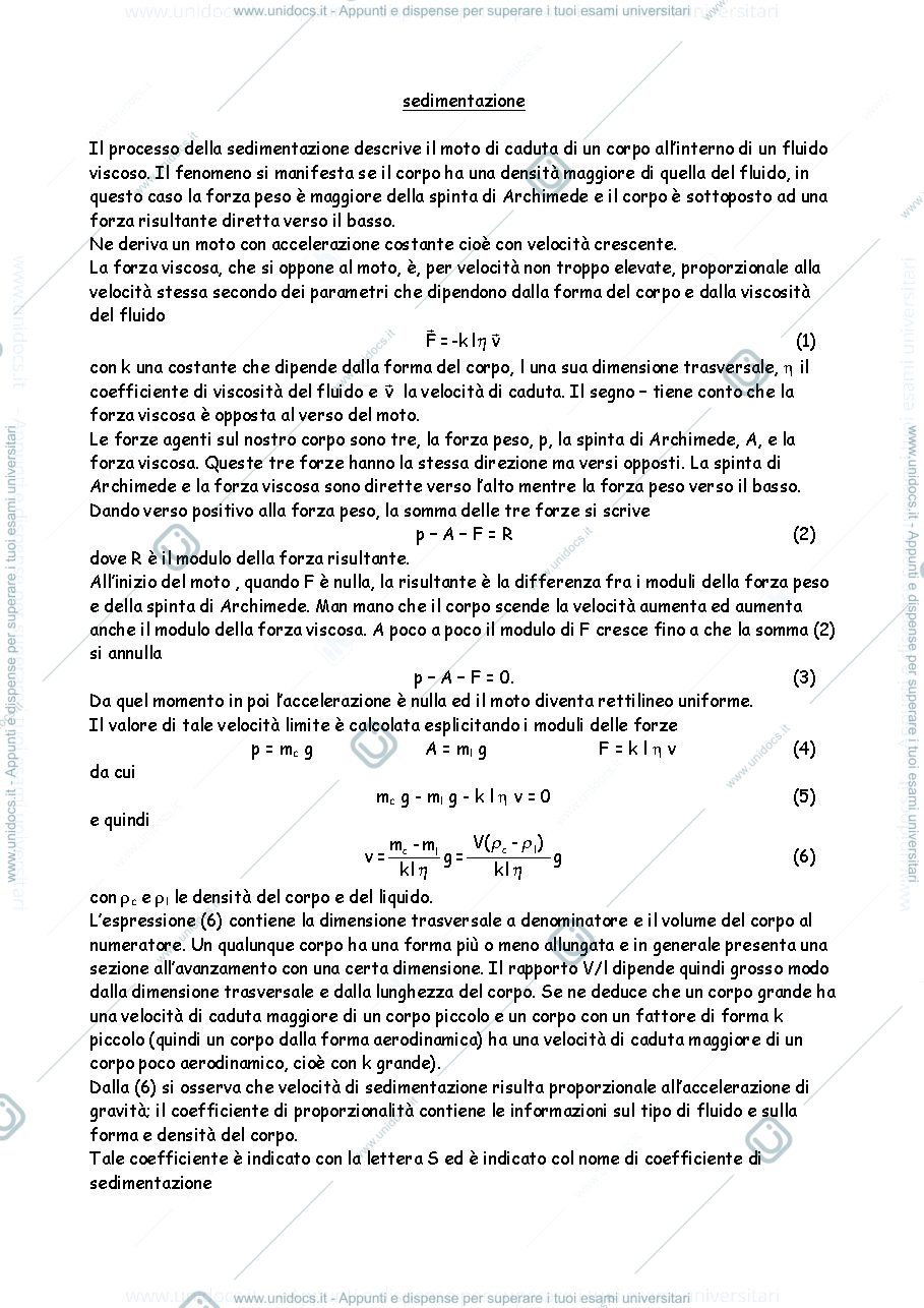 Anteprima pagina 1 — centrifugazione e filtrazione