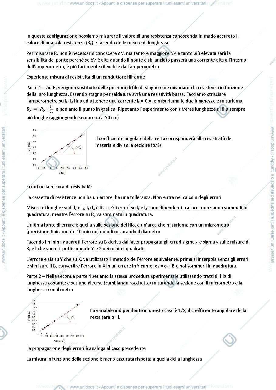 Anteprima pagina 2 — Appunti laboratorio di fisica 2