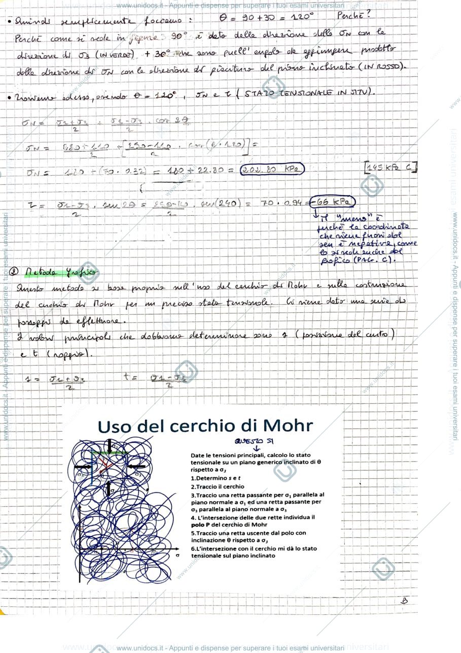 Anteprima pagina 2 — Esercizi di Geotecnica