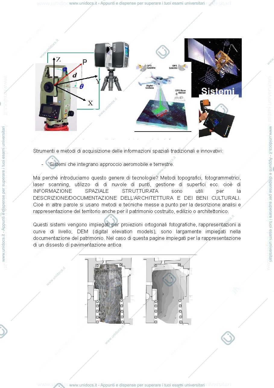 Anteprima pagina 2 — APPUNTI DI LABORATORIO DI GEOMATICA PER LA MODELLAZIONE ARCHITETTONICA - PROF. SPANO'