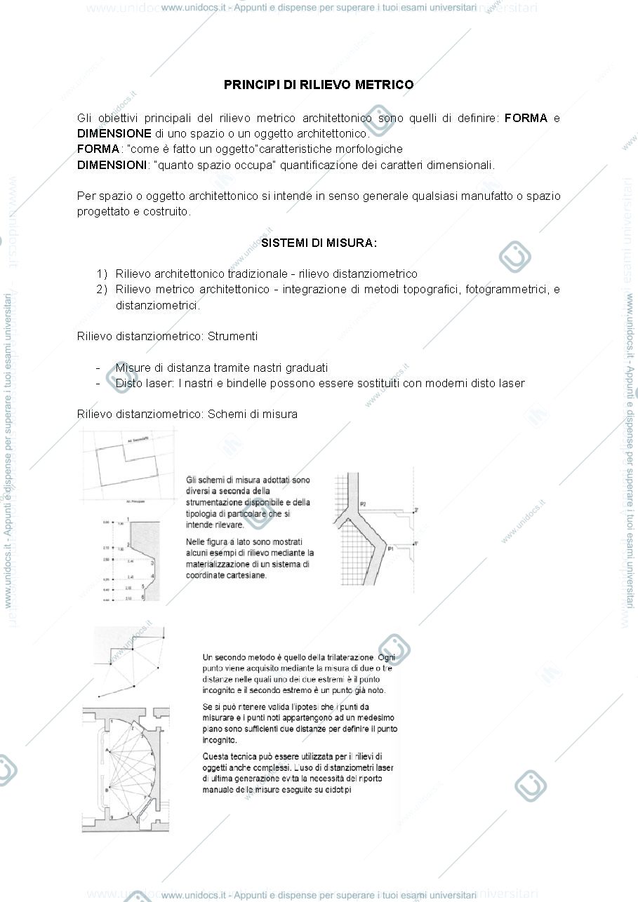 Anteprima pagina 3 — APPUNTI DI LABORATORIO DI GEOMATICA PER LA MODELLAZIONE ARCHITETTONICA - PROF. SPANO'