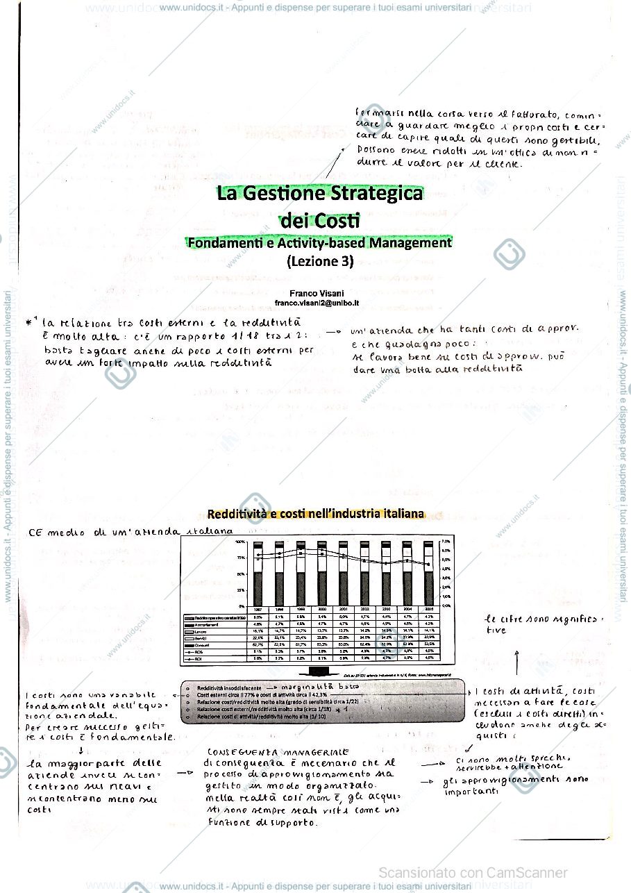 Anteprima pagina 1 — lezione 3 