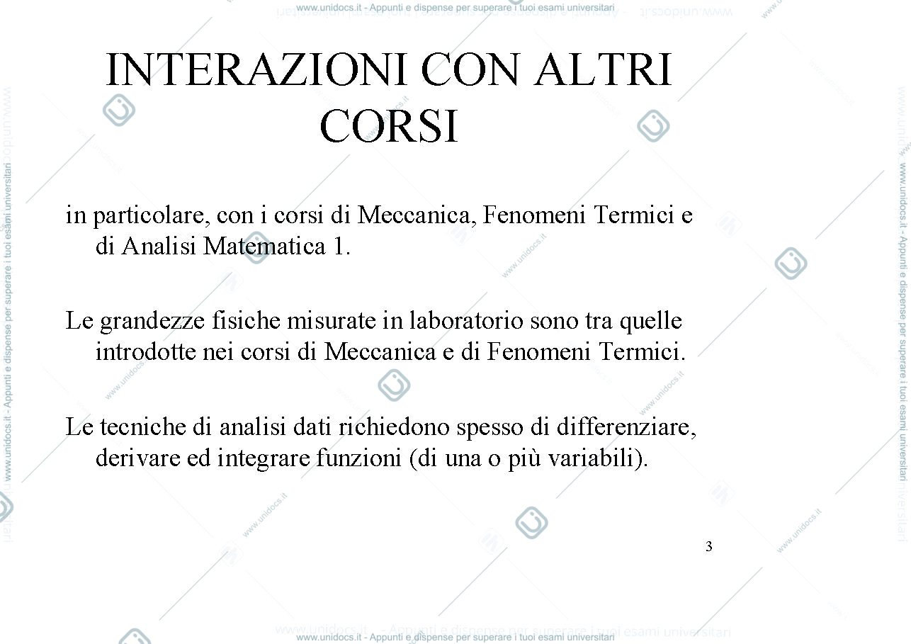 Anteprima pagina 3 — LE GRANDEZZE FISICHE E LE MISURE