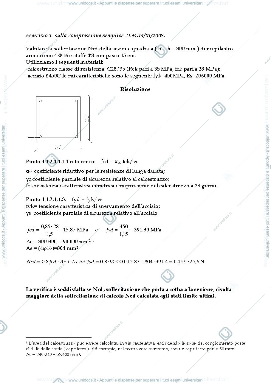 Anteprima pagina 1 — esercizi prog. strutturale