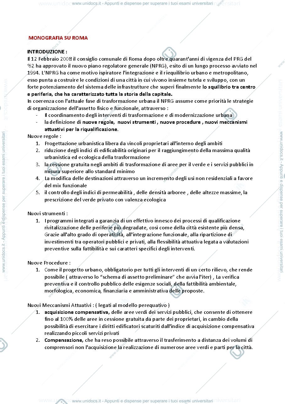 Anteprima pagina 1 — monografia roma 