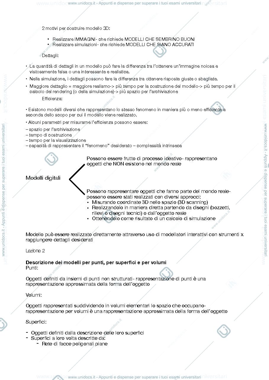 Anteprima pagina 2 — Appunti di Laboratorio di Rappresentazione Digitale