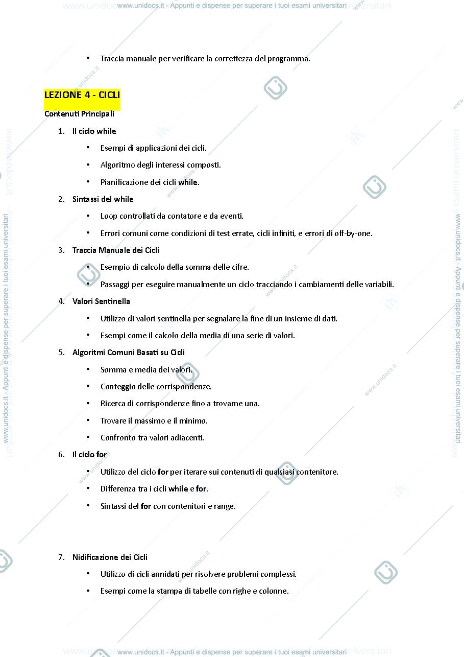 Anteprima pagina 3 — teoria python