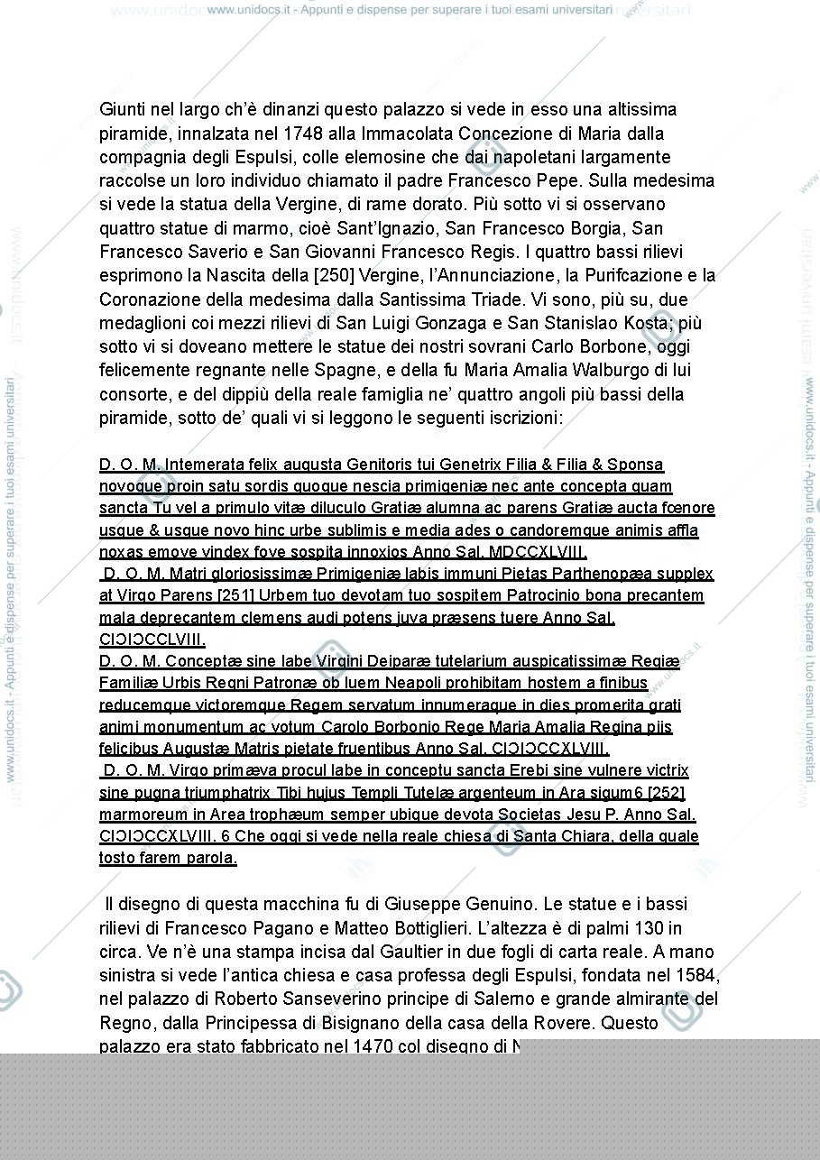 Anteprima pagina 1 — Chiesa del Gesù nuovo 