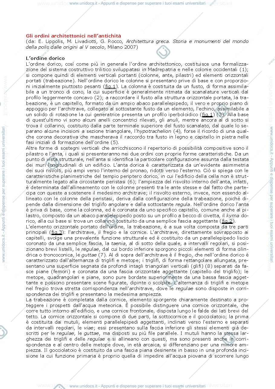 Anteprima pagina 2 — Dispense - Laboratorio Storia dell'Architettura I