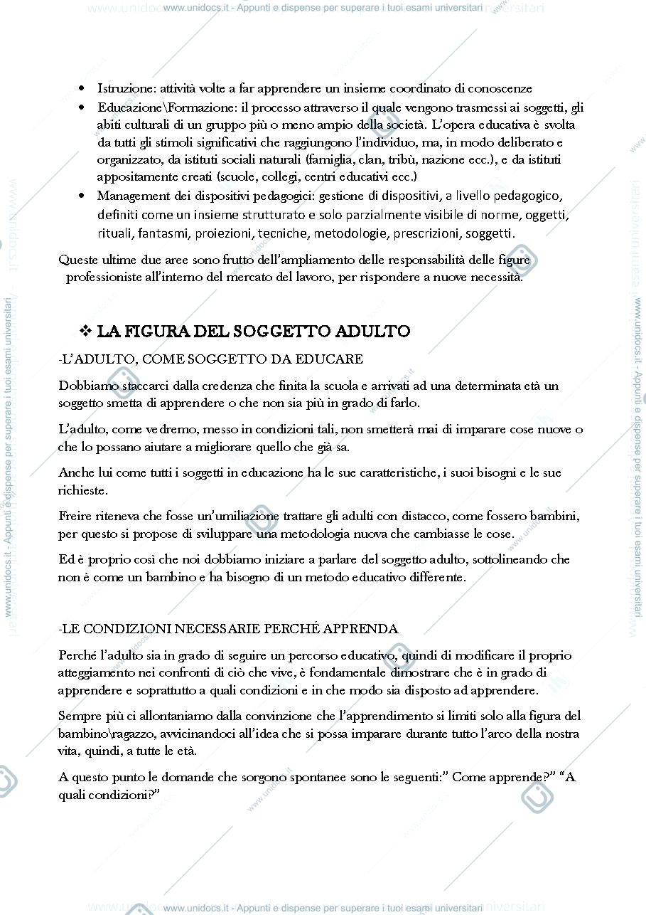 Anteprima pagina 2 — ELABORATO PEDAGOGIA GENERALE