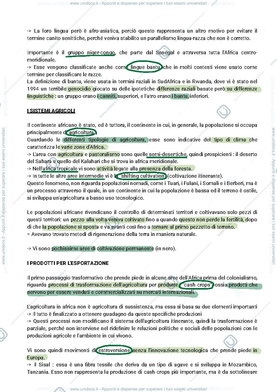 Anteprima pagina 2 — AFRICA NELLA STORIA POLITICA INTERNAZIONALE modernizzazione