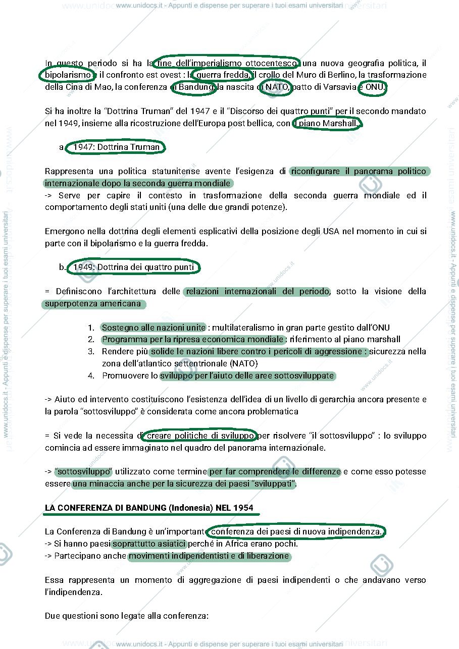 Anteprima pagina 3 — AFRICA NELLA STORIA POLITICA INTERNAZIONALE decolonizzazione e indipendenze