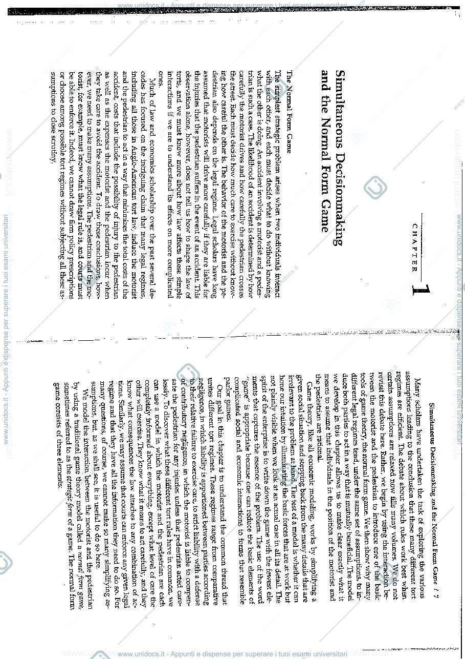 Anteprima pagina 2 — Game theory