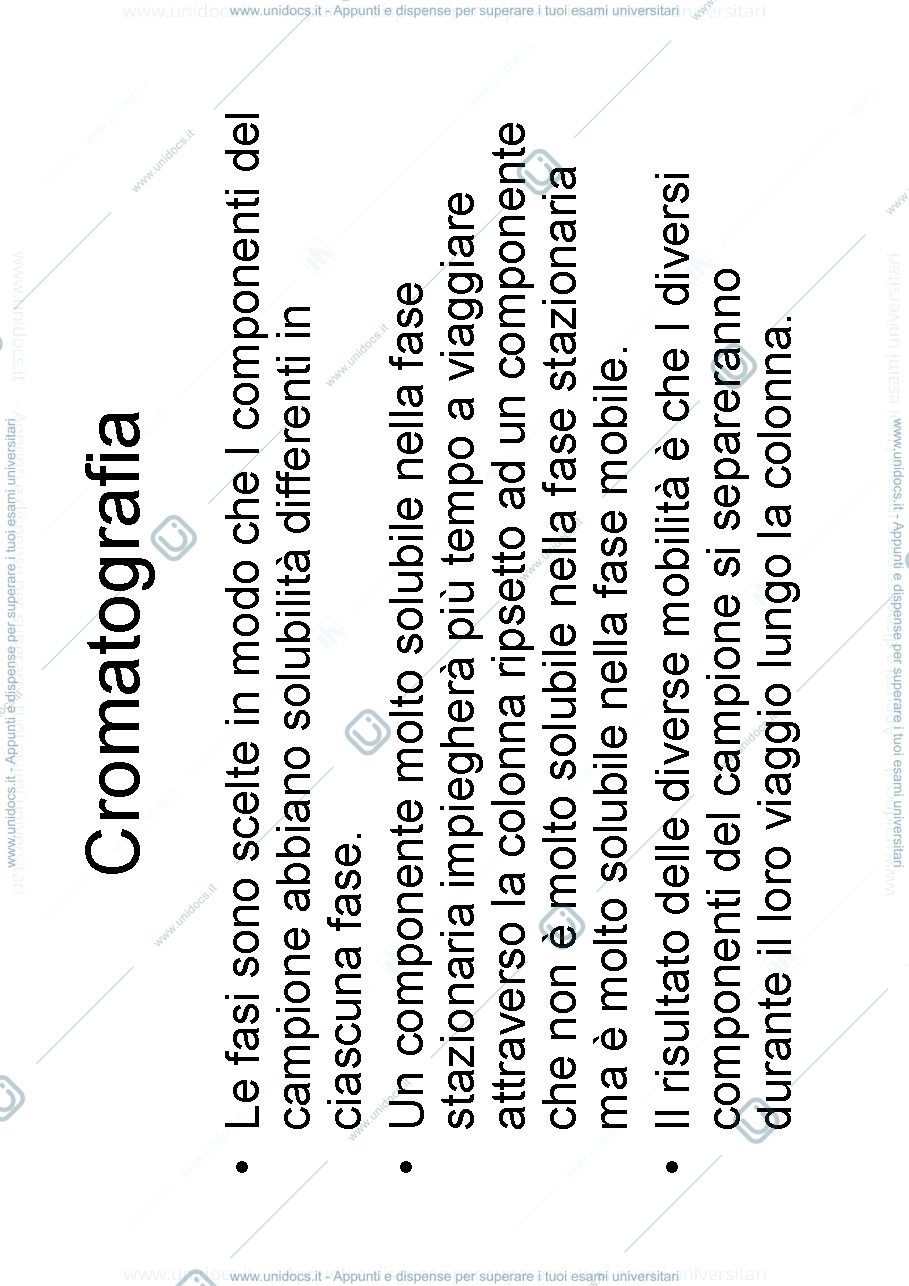 Anteprima pagina 2 — Cromatografia