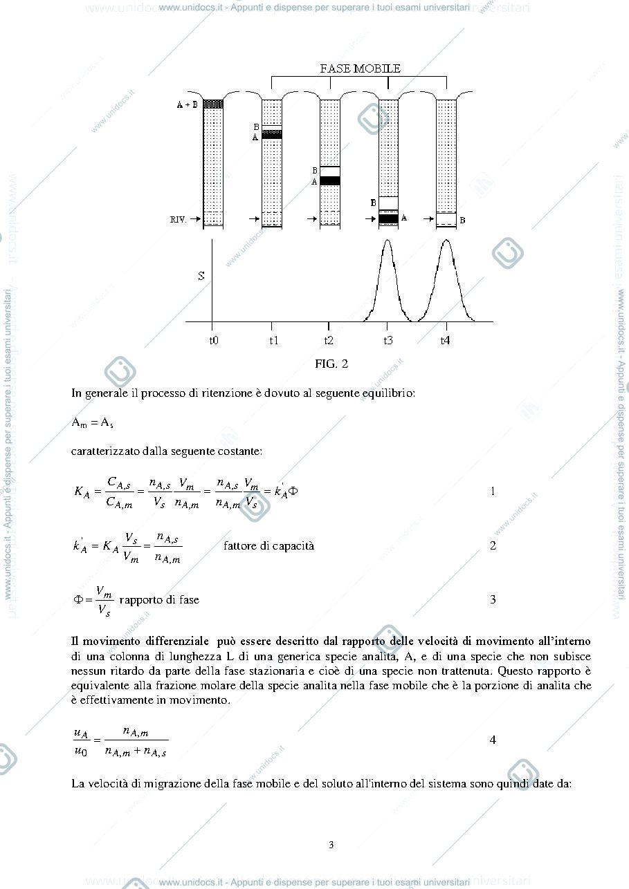 Anteprima pagina 3 — CROMATOGRAFIA ..