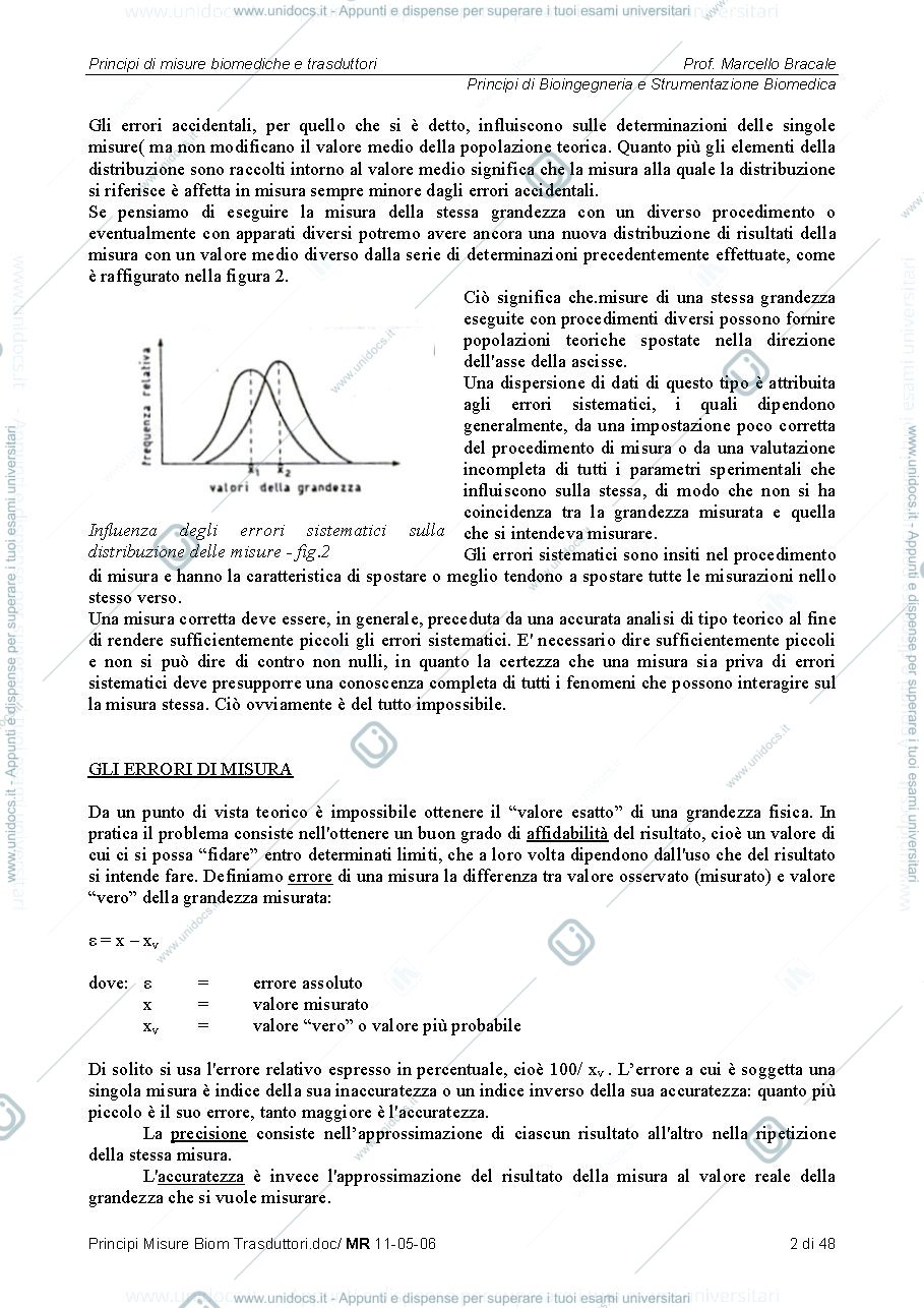 Anteprima pagina 2 — Principi Misure Biom Trasduttori